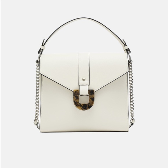 Zara Handbags - NWT Zara Bag with Tortoiseshell Detail